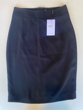 The Fold Le Marais Pencil Skirt, Black, Size UK 8, US 4 NWT